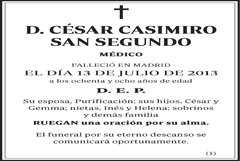 César Casimiro San Segundo
